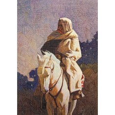 Tariq Mahmood, 28 x 42, Oil on Jute, Figurative Painting, AC-TMD-048